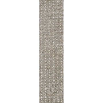 Pele Modern Geometric Dot Shag Area Rug